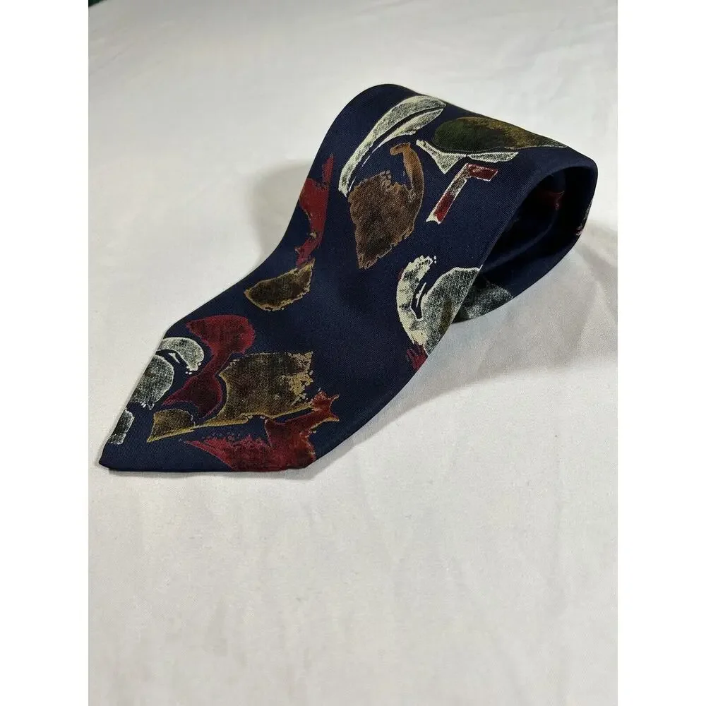 Vintage Robert Talbott Studio Men's Abstract Design Tie 100% Silk